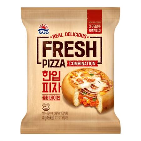 사조대림 한입피자(콤비네이션 80g/EA) 이미지