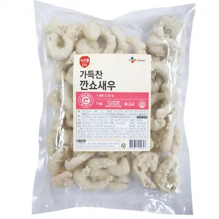 이츠웰 가득찬깐쇼새우(18±1g*55±3개입 1Kg/EA) [원산지: 상세설명참조]