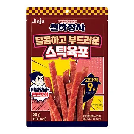 천하 달콤하고부드러운_스틱육포(30g/EA)
