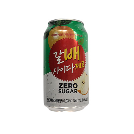 해태 갈배사이다(제로_355ml 355g/EA)