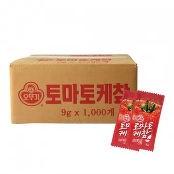 오뚜기 케찹(9g*1000개입 1회용 9Kg/BOX) [원산지: 상세설명참조]