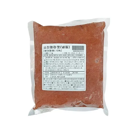 반찬단지 요리명란젓(명태알_88% 1Kg/EA) 업소용 반찬