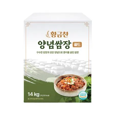 황금찬 양념쌈장(지함 14Kg/EA)