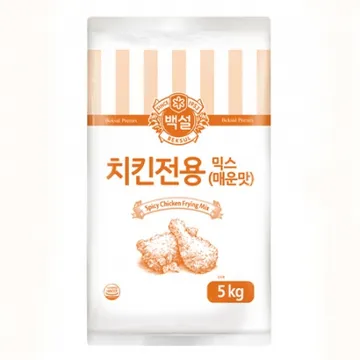백설 치킨전용믹스(매운맛 5Kg/EA)