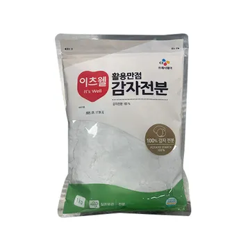 이츠웰 감자 전분(100% 1Kg/EA) [원산지: 상세설명참조] 묶음특가