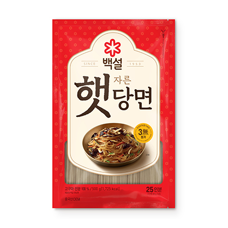 백설 햇당면(2017년리뉴얼_자른것 500g/EA)
