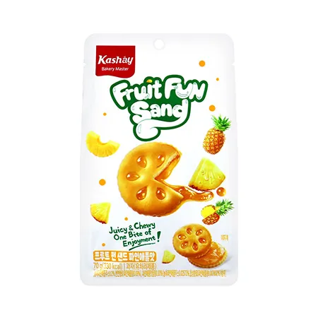 미성패밀리 프루트펀샌드(파인애플맛 70g/EA)
