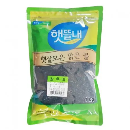 농협 찰흑미(1Kg/EA)/국내산 [원산지: 상세설명참조]