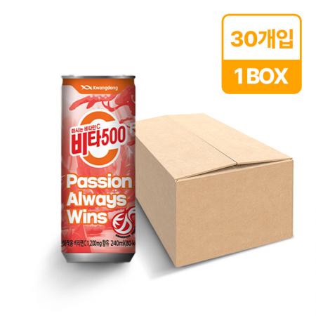 광동제약 비타500(캔_240ml*30EA/BOX)