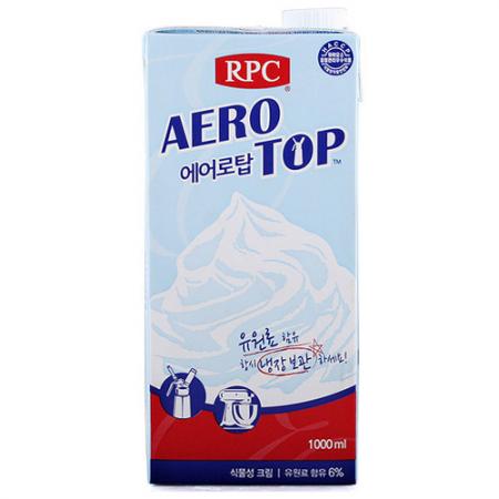 에어로탑 휘핑크림(식물성_가당 1Kg/EA)
