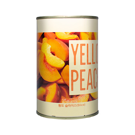 제이쿱글로벌 황도캔(슬라이스 400g/EA)