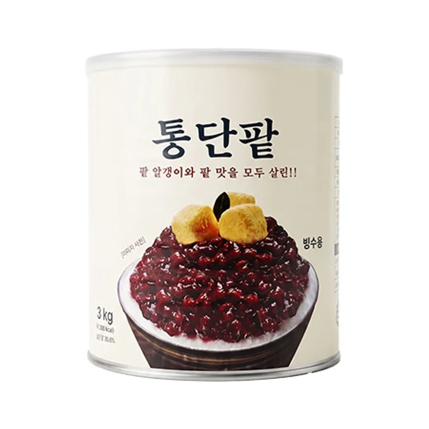 지피코 빙수팥(온라인전용 통단팥 빙수용 3Kg/EA) 이미지