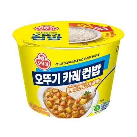 오뚜기 컵밥(오뚜기카레_즉석국 320g/EA)