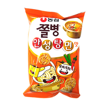 농심 쫄병스낵(안성탕면맛 85g/EA)