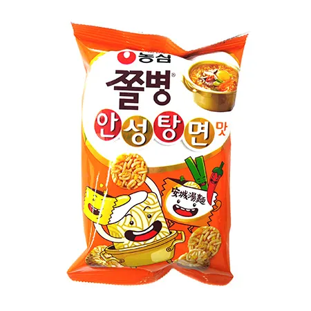 농심 쫄병스낵(안성탕면맛 85g/EA)