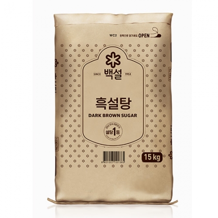 백설 흑설탕(15Kg/EA)