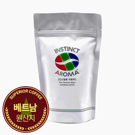 인스팅트아로마 원두(베트남_블렌드베이직 500g/EA 로부스타100%)