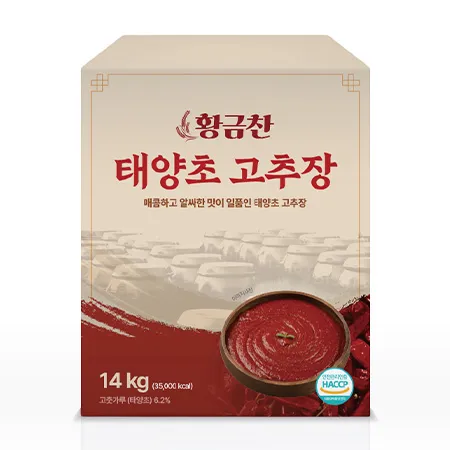 ★초특가★황금찬 고추장(지함 14Kg/EA) 이미지