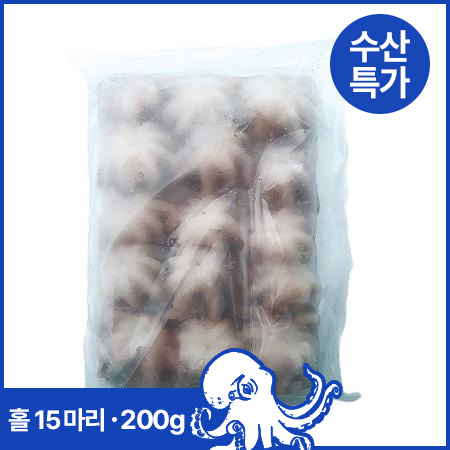 ♥ 수산특가 ♥ 주꾸미(홀_15미 200g/EA)