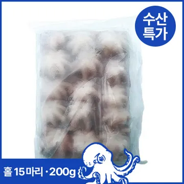 ♥ 수산특가 ♥ 주꾸미(홀_15미 200g/EA)