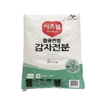 이츠웰 감자 전분(100% 20Kg/EA) [원산지: 상세설명참조]