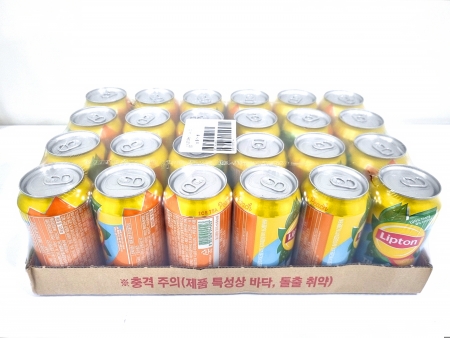 립톤 아이스티제로(캔_복숭아_355ml*24개입 8.52Kg/BOX)