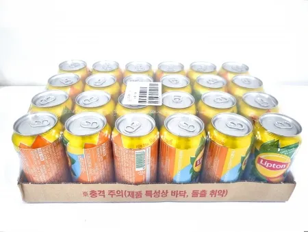 립톤 아이스티제로(캔_복숭아_355ml*24개입 8.52Kg/BOX)