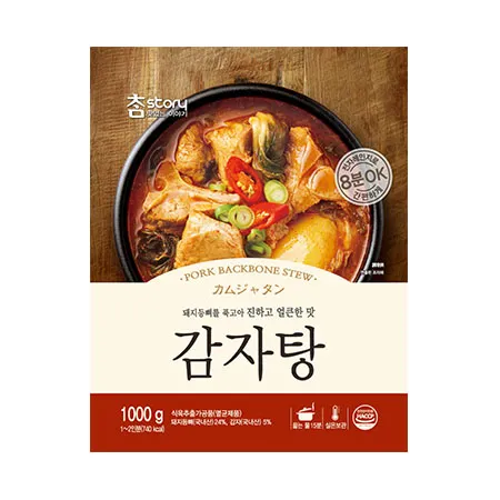 진한식품 참스토리감자탕(1Kg/EA)