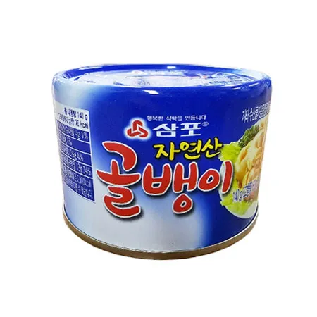 삼포 골뱅이캔(자연산 140g/EA)