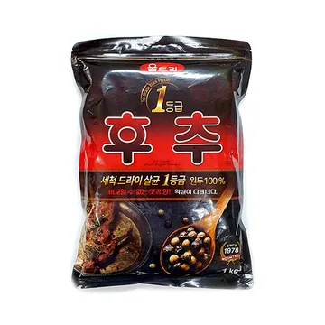 움트리 흑후추분말(1등급 1Kg/EA)