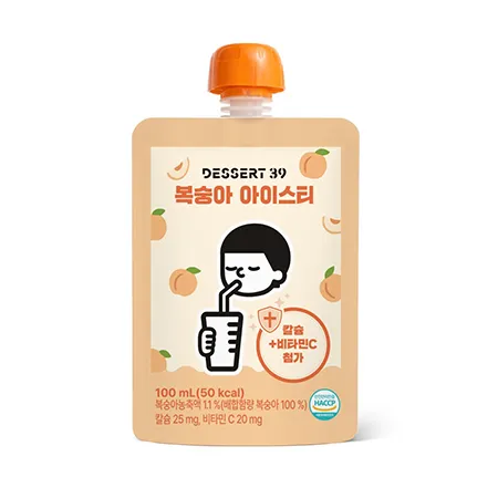 디저트39 아이스티(100ml_복숭아 100g/EA)