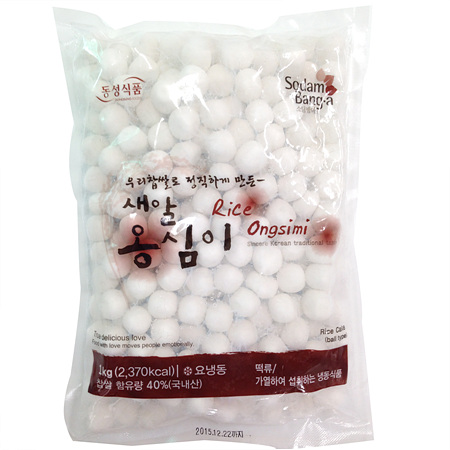 동성식품 새알떡(180개입 1Kg/EA)