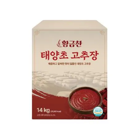 황금찬 고추장(지함 14Kg/EA)