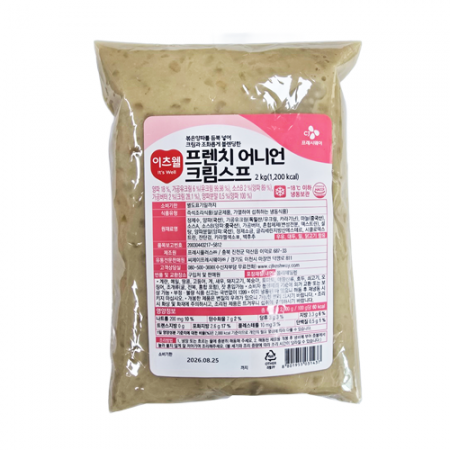 이츠웰 French어니언크림스프(2Kg/EA)