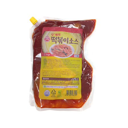 오쉐프 떡볶이소스(스파우트 2Kg/EA)