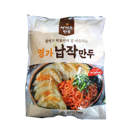 성경순만두 명가납작만두(38±2개입 700g/EA) 이미지