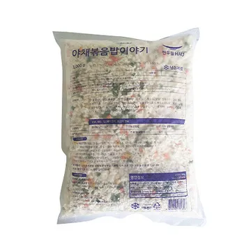 한우물 야채볶음밥(NEW 3Kg/EA) 볶음밥 [원산지: 상세설명참조]