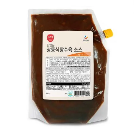 이츠웰 맛있는탕수육소스(광동식 2Kg/EA)