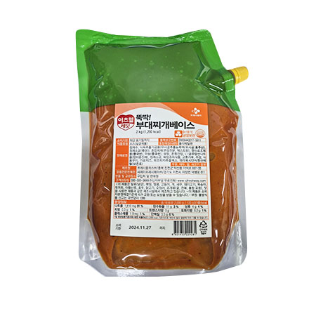 이츠웰레딧 뚝딱!부대찌개베이스(2Kg/EA)