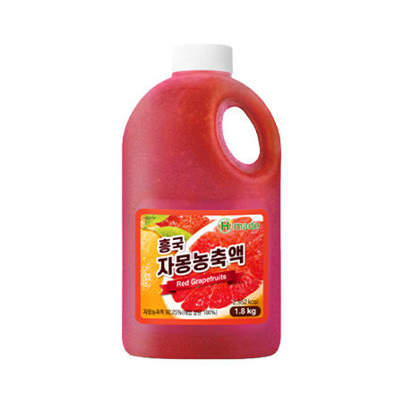 흥국F&B 자몽에이드농축액(1.8Kg/EA)