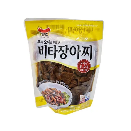 일미농수산 비타장아찌(무62% 250g/EA) 업소용 반찬