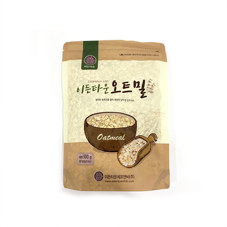 이든타운 오트밀(압착귀리 500g/EA) 이미지