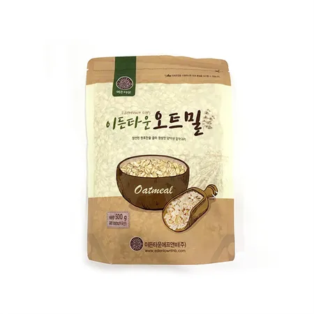 이든타운 오트밀(압착귀리 500g/EA) [원산지: 상세설명참조]