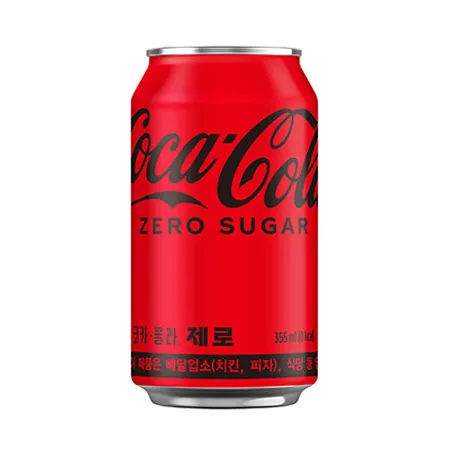 코카콜라 제로콜라 (업소용 355ml*24EA/BOX) 뚱캔