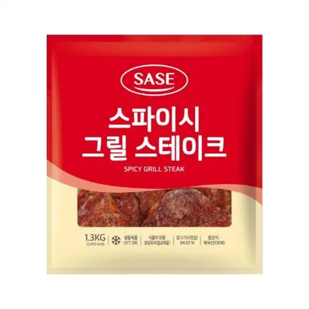 ♥사세초특가♥ 그릴스테이크(스파이시 1.3kg/EA)
