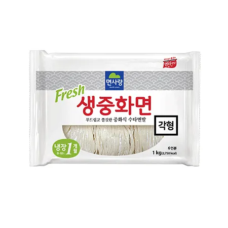 면사랑 생중화면(각형_167g*6입 1Kg/EA)