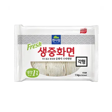 면사랑 생중화면(각형_167g*6입 1Kg/EA)