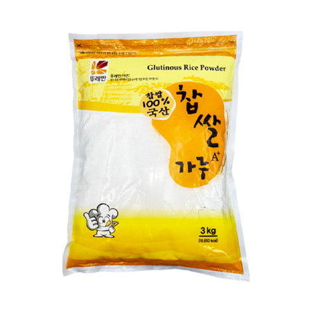 뚜레반 찹쌀가루(국산100% 3Kg/EA)
