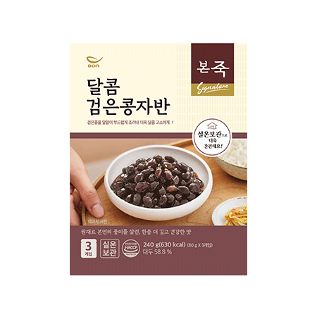 본죽 달콤검은콩자반(80g/EA)
