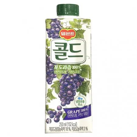 콜드 포도주스(250ML/EA) [원산지: 상세설명참조]